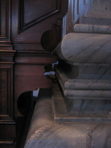 confessional closeup